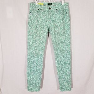 J crew pants floral design